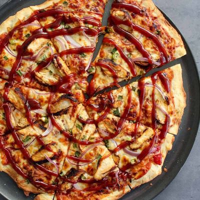 Crispy BBQ Pizza