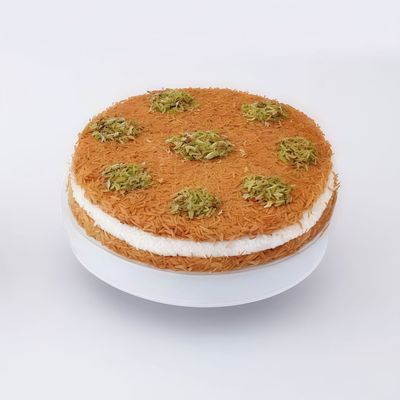 Kunafa with Qeshta