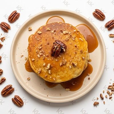 Salted Pecan Pancakes