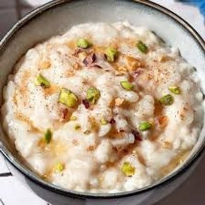 Rice Pudding With Nuts