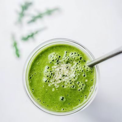 Arugula with yogurt