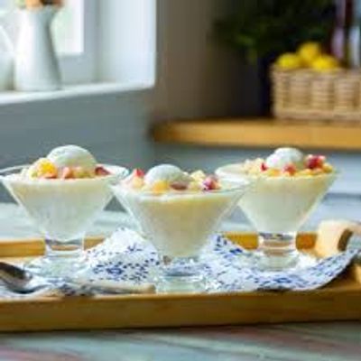 Mixed rice pudding
