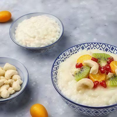 Rice Pudding With Fruits