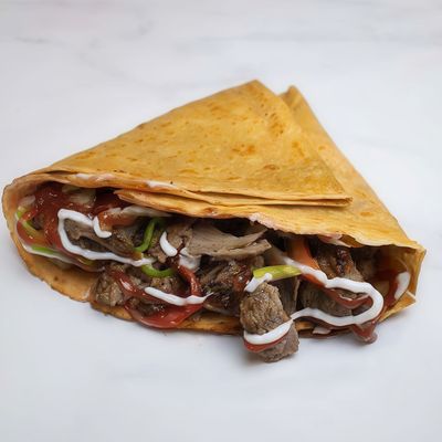 Beef Shawarma Crepe