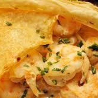 Shrimp crepe