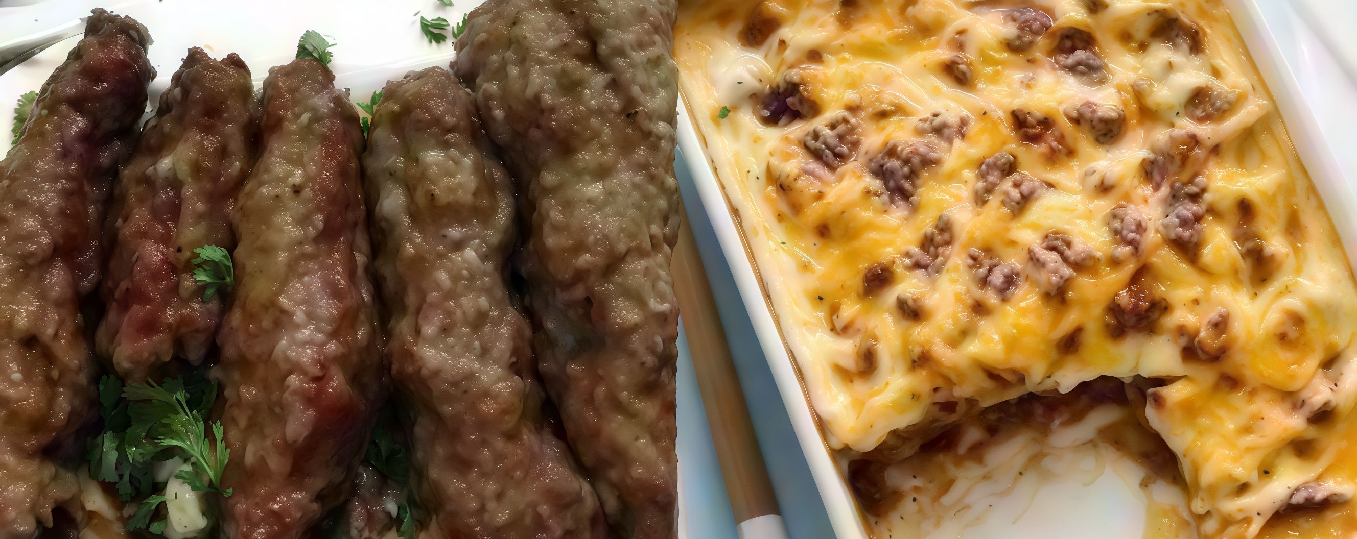 1/2 Kofta With Bechamel Pasta Meal