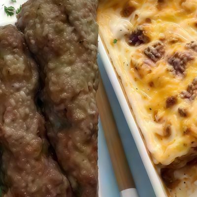 1/2 Kofta With Bechamel Pasta Meal