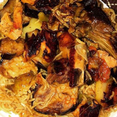 Meat Makloba Dish