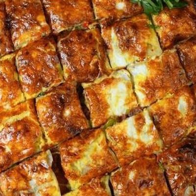 بيتزا الدجاج المقرمش الشرقي