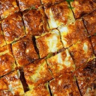 فطير شرائح الدجاج