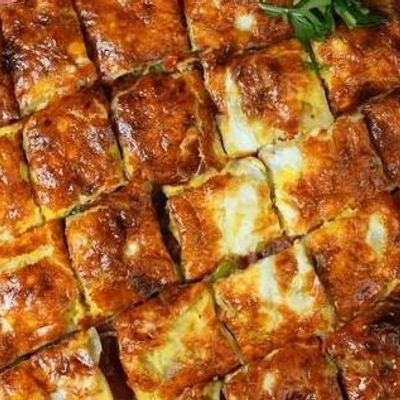 فطير تركي مدخن بحشوة داخلية