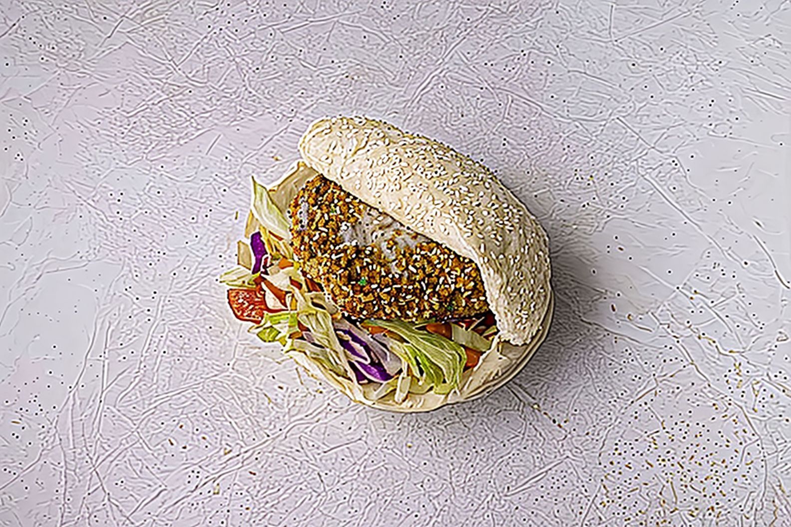 Falafel With Baba Ghannoug