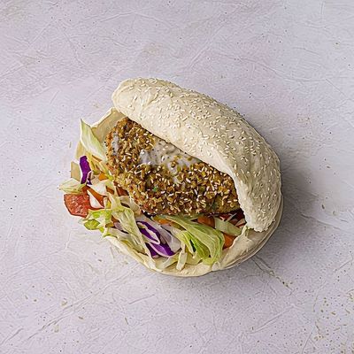 Falafel With Baba Ghannoug