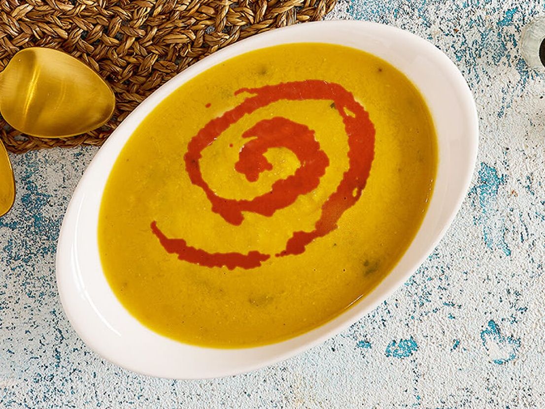 Delicious lentil soup