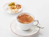 Salep with hot chocolate
