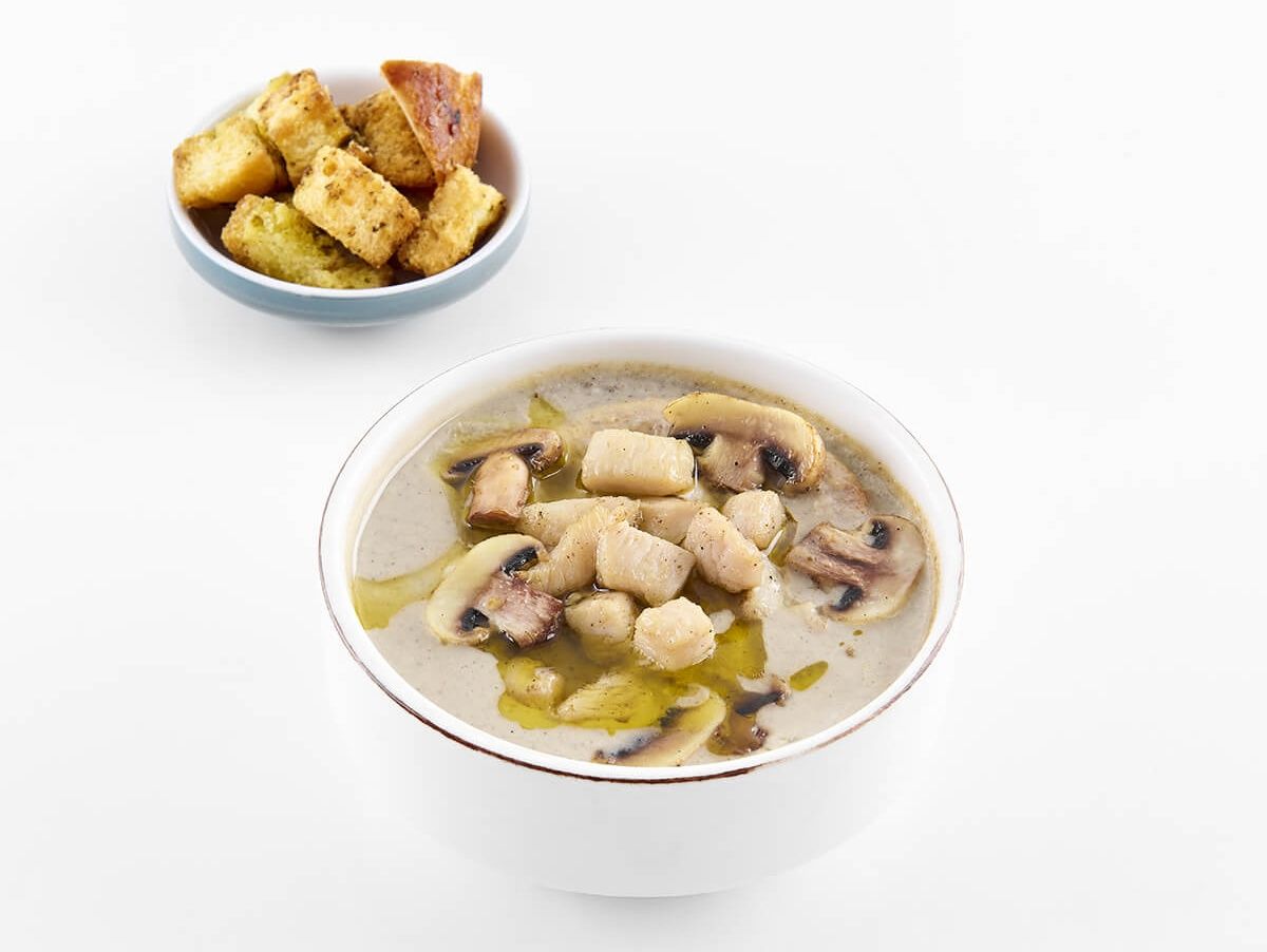Mushroom Soup With Chicken