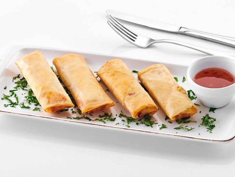 Delicious pastrami borek