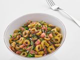 Fresh olive and thyme salad