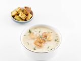 Fresh shrimp soup