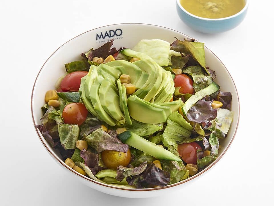 Fresh avocado salad