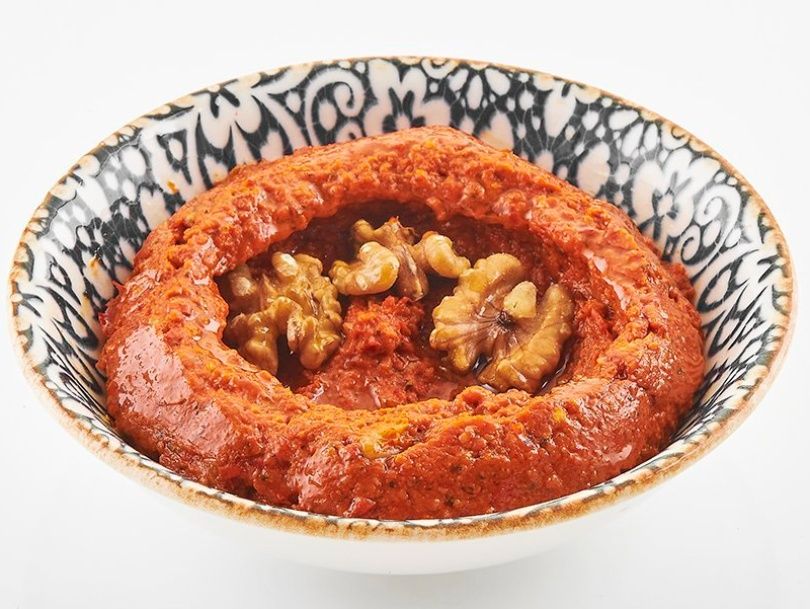 Fresh red muhammara