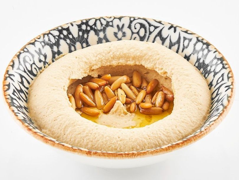 Chickpeas With Fresh Pine Nut