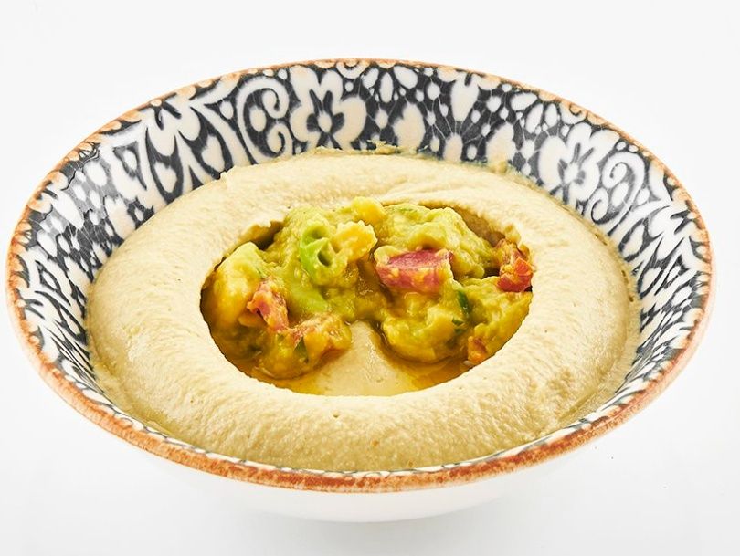 fresh avocado hummus