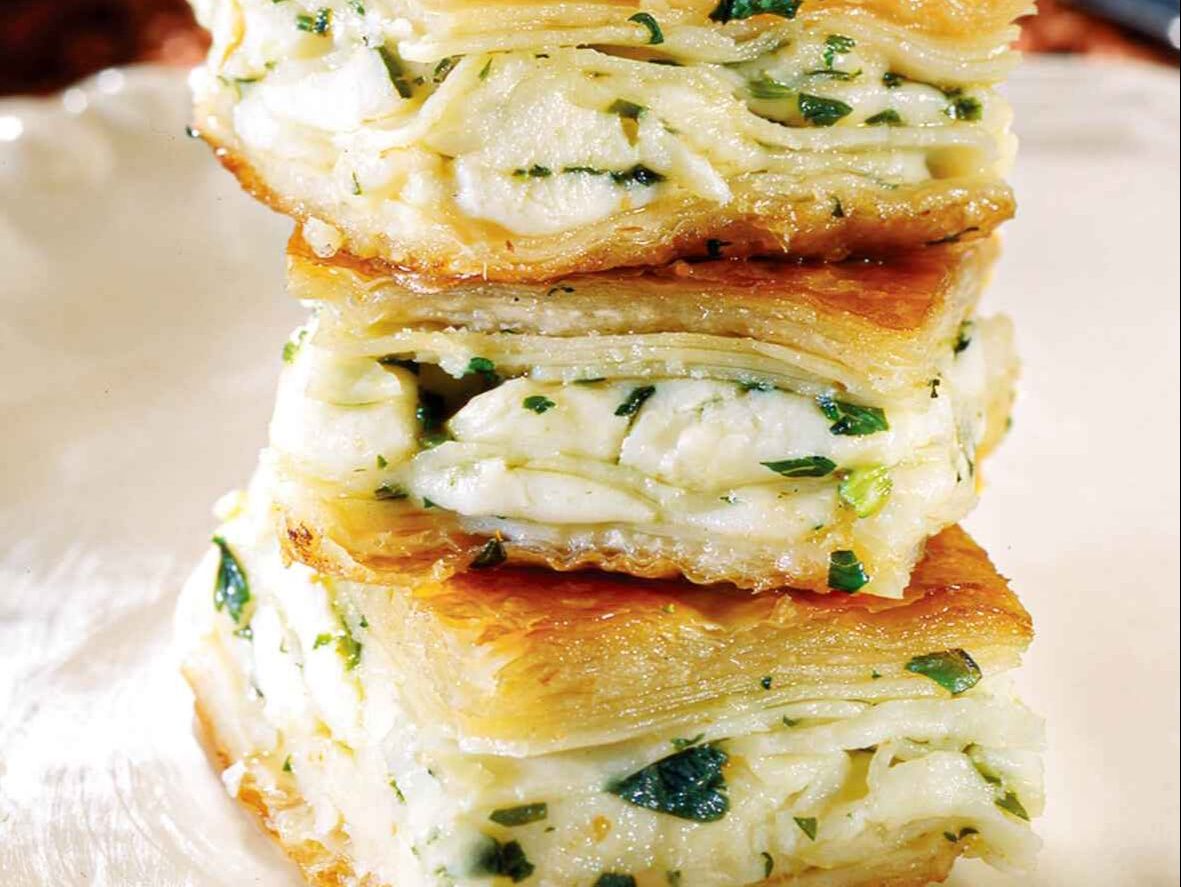 Delicious cheese borek
