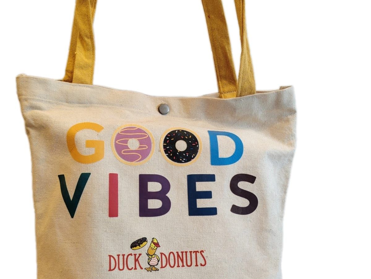 Tote Bag branded Duck Donuts