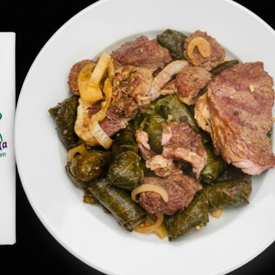 Beef Tagine With Grape Leaves