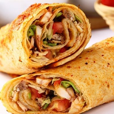 Syrian mushroom sandwich