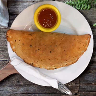 Fasting Seafood Pizza Sandwich