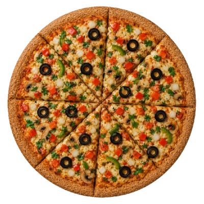 Whole Wheat Vegetables Pizza