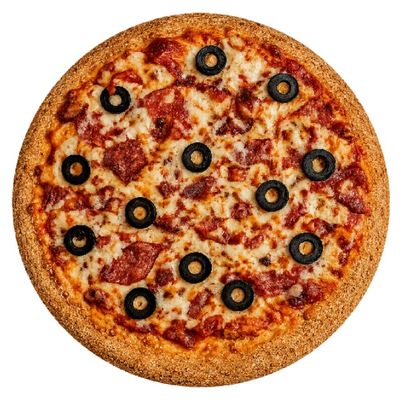 Whole Wheat Pastrami Pizza
