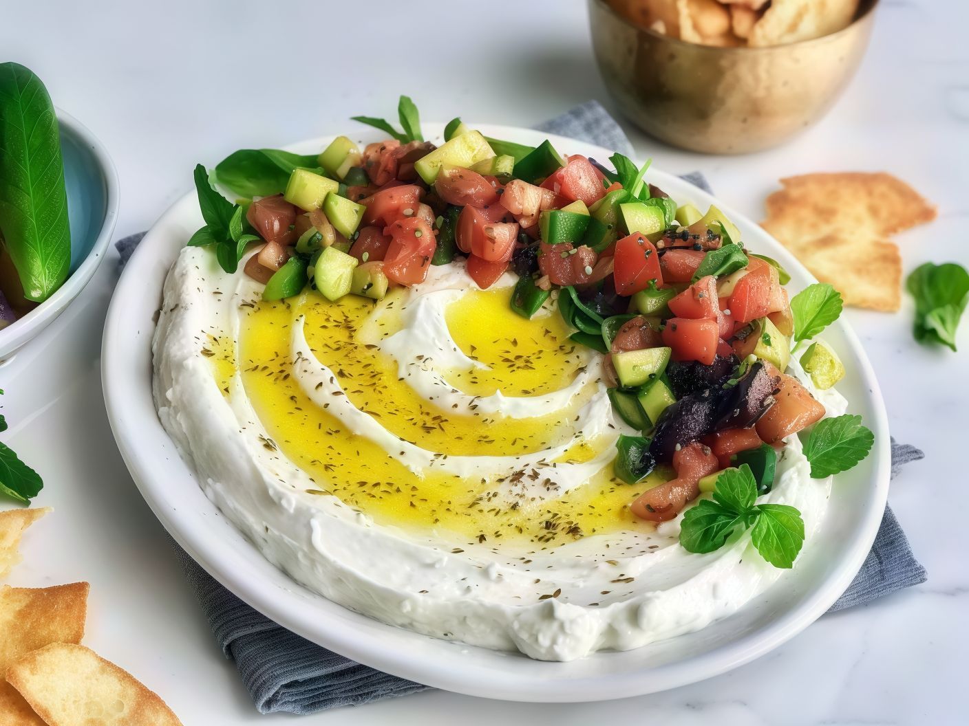 Pepper labneh