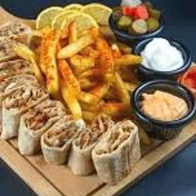 Arabic Chicken Shawerma Meal
