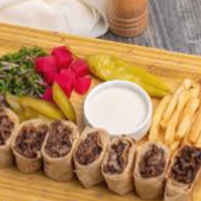 Arabic Meat Shawerma Meal