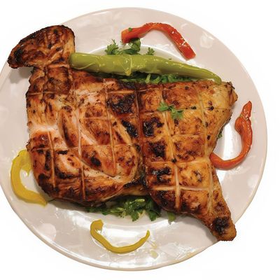 Half Charcoal Grilled Chicken Meal