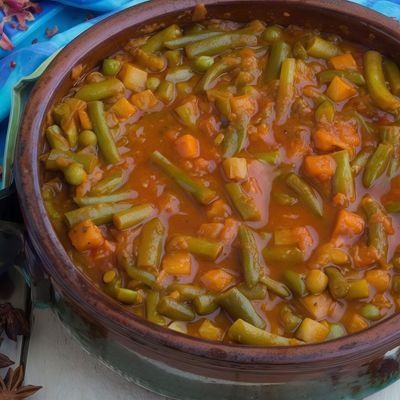Vegetable With Meat Casserole