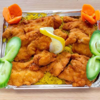 دجاج بانيه فتّة