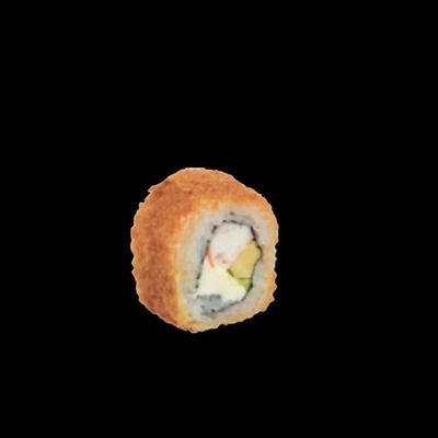 Salmon volcano fried maki roll 6 pieces
