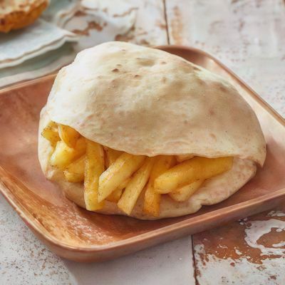Lebanese bread potatoes