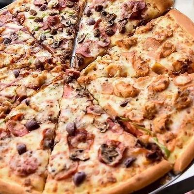 Fasting Cheese Burger Pizza