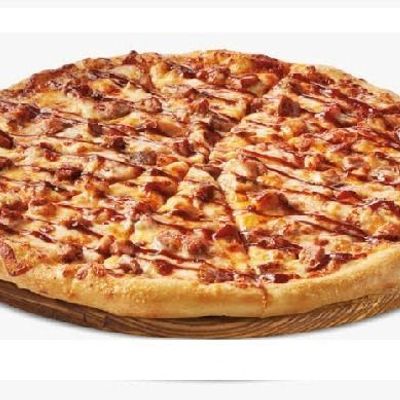 Large Bbq Chicken Pizza Thin