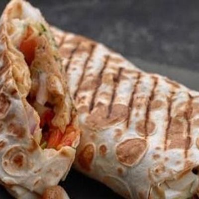 Egyptian Shawarma Tortilla Sandwich