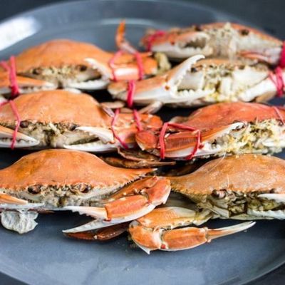 Alexandrian Grilled Crab