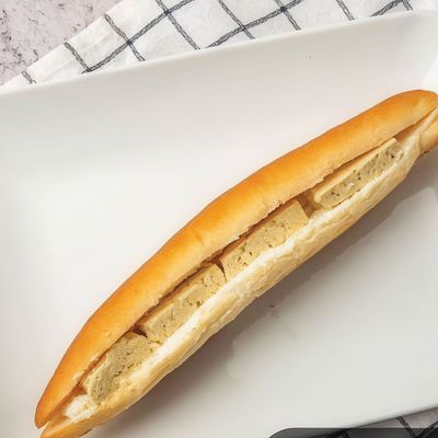 French Halawa Tahini Sandwich