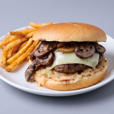 Mushroom burger Sandwich