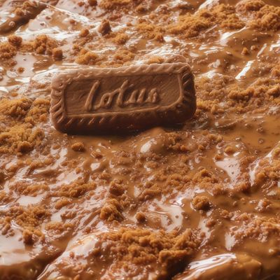 Lotus Nutella pie