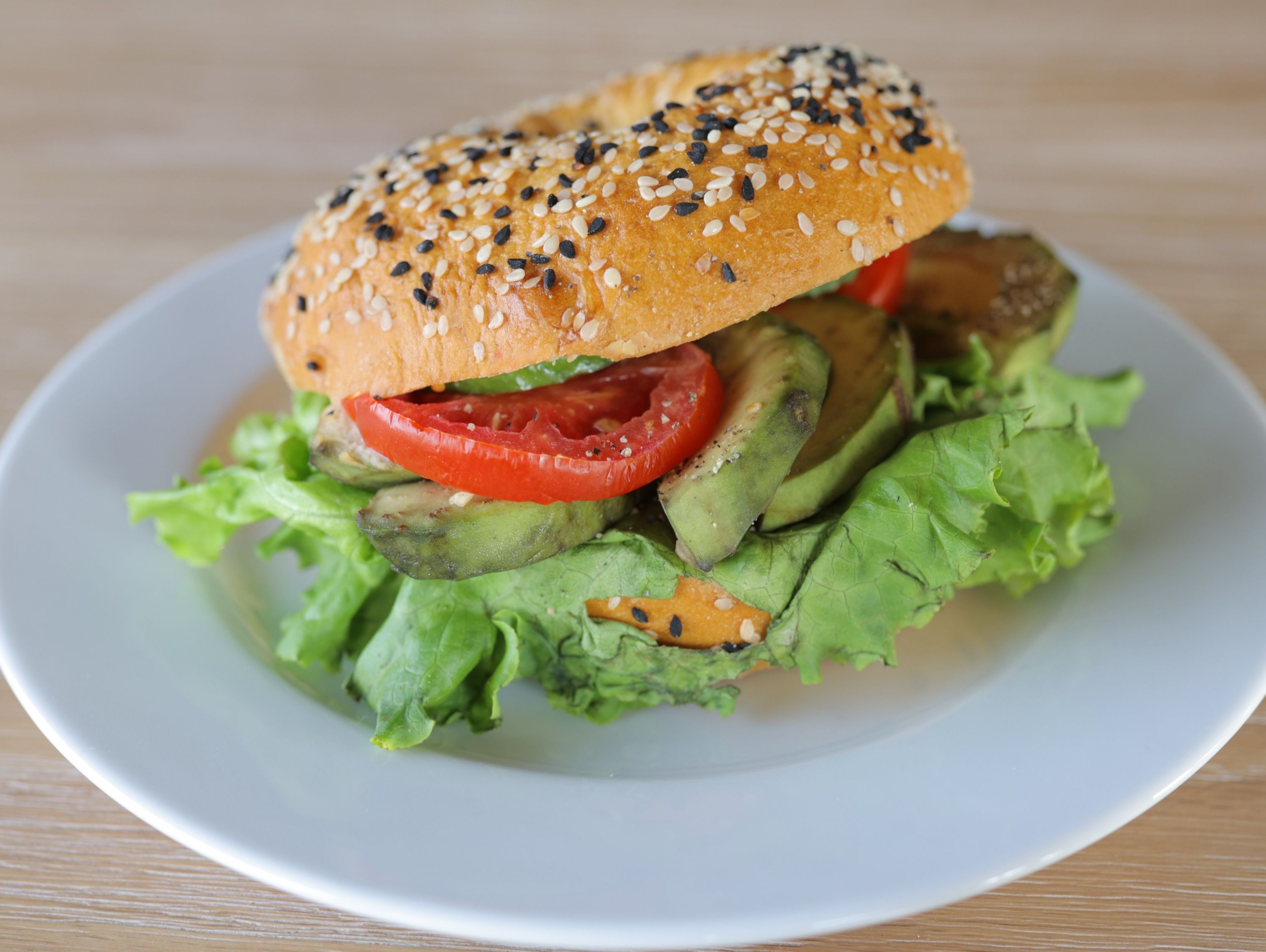 Bagel Avocado